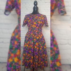 Floral Lularoe Amelia